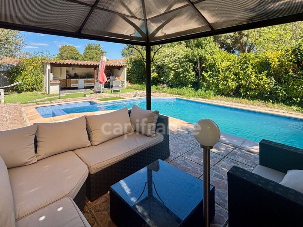 Vente Maison GIGEAN(34), À VENDRE MAISON PLAIN-PIED P5, SURFACE TOTALE 167 m2, TERRAIN 767 m2, T2 INDÉPENDANT, PISCINE, GARAGE Gigean