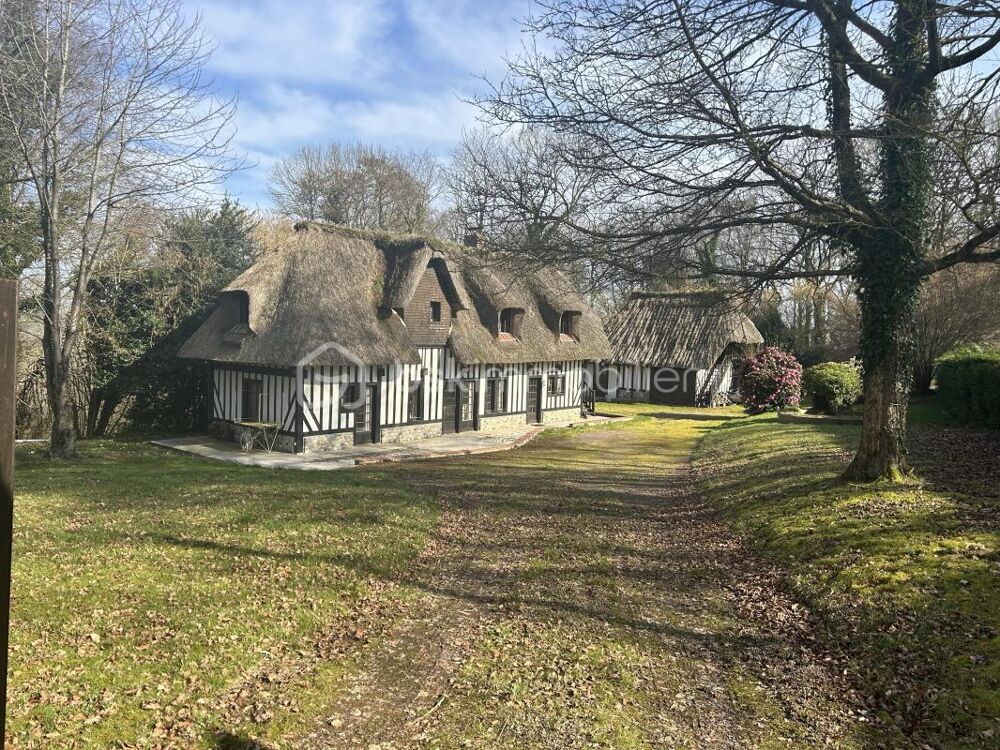 Vente Maison Elégante Chaumière Normande de 170 m2 Bonneville la louvet