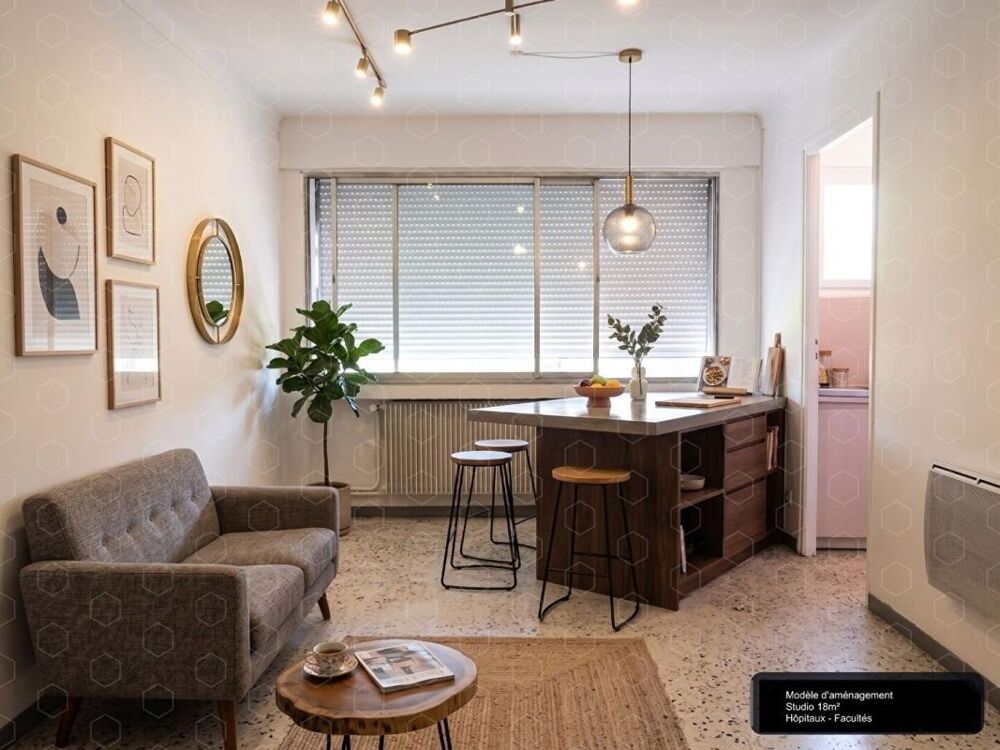 Studio 18m² secteur des Hôpitaux Facultés à Montpellier