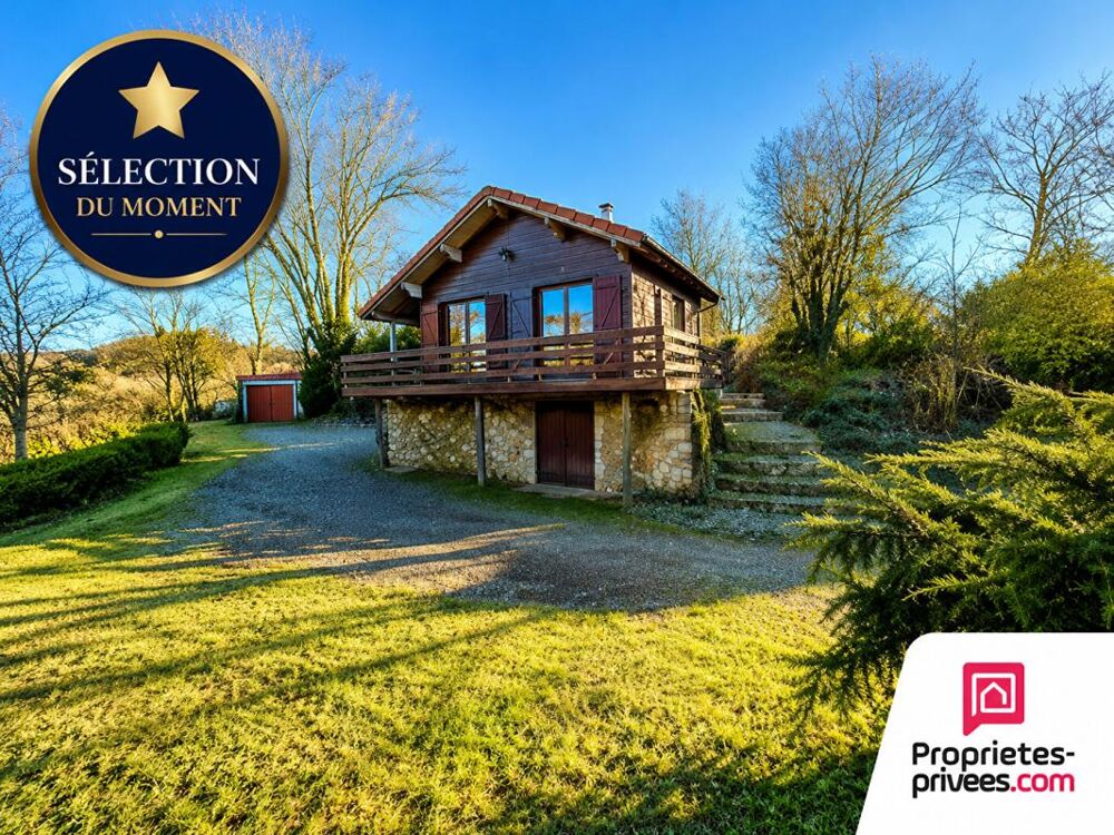 Chalet traditionnel en bois de 70 mètres