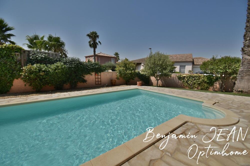 Vente Maison EN EXCLUSIVITÉ – Maison F4 de plain-pied avec piscine à Sérignan Serignan