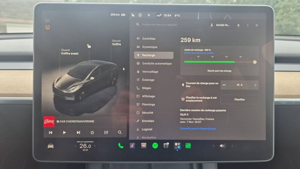 Model Y 299 RWD Standard Range 2022 occasion 03120 Lapalisse
