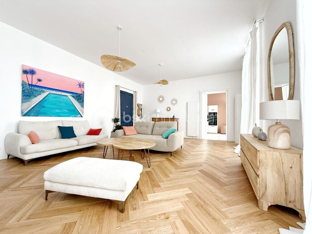 Vente Appartement BÉZIERS – QUARTIER HISTORIQUE – APPARTEMENT T3 DE 105 m² – RÉNOVATION DE QUALITÉ – CAVE Beziers