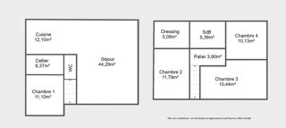  Maison à louer 5 pièces 123 m²