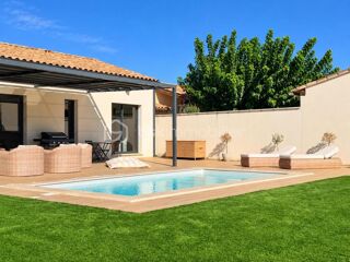 Vente Maison Magnifique villa contemporaine de plain-pied avec piscine, au pied des Dentelles de Montmirail Aubignan