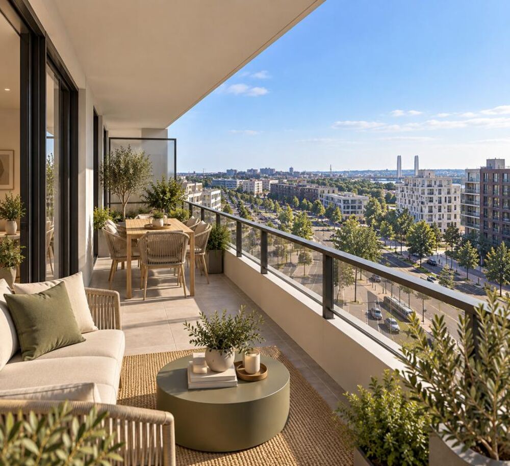 Vente Appartement ÉTAGE ÉLEVÉ - DEUX BALCONS - TRAVERSANT - PARKING Bordeaux