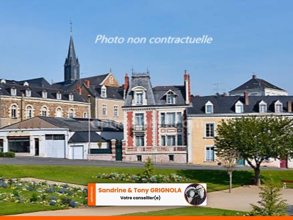 Vente Maison Maison de ville 6 chambres - garage et cour – Centre-ville de Vimoutiers (61) Vimoutiers