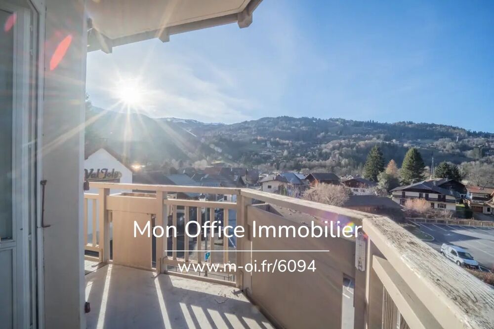 Vente Appartement Référence : 7174-TCA. - Appartement T2 bis avec coin nuit fermé - Vue pointe percée sans vis à vis - Casier à ski Saint gervais les bains