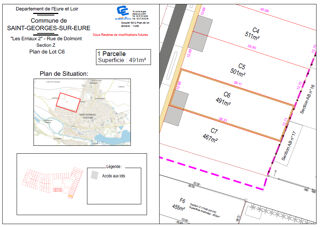  Terrain � vendre 491 m�