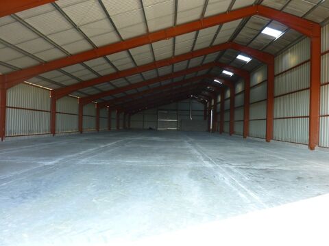   HANGAR DE STOCKAGE DE 1200 M² À LOUER À SEGREVILLE (31460) AVEC DEUX DOUBLE PORTES, ACCÈS POIDS LOURDS ET SOL ULTRA-RÉSISTANT 
