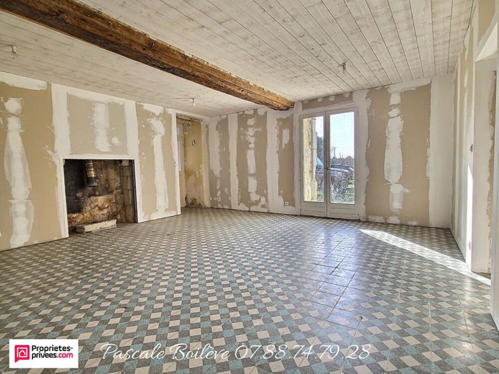 Longère avec travaux de rénovation à terminer - VERNOIL LE FOURRIER (49390)