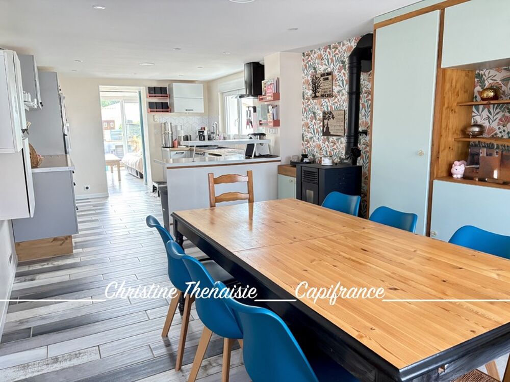 Maison à vendre 5 chambres - 2 salles d'eau - 2 wc - Garage - Terrain - Quartier Dix Ecus/Valentin Saint Hilaire de Riez, à la l