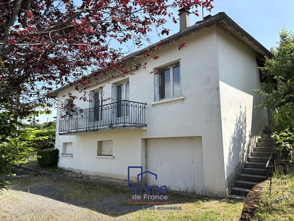 Vente Maison Maison 95 m² sur sous-sol et terrain attenant Villefranche de rouergue