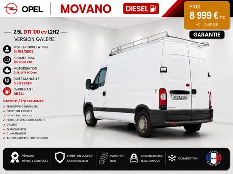 Movano 1&deg; Main / 2.5L CDTI 100cv Pack CLIM L2H2 Gal/Clim/ CT OK ide 2005 occasion 60430 Abbecourt