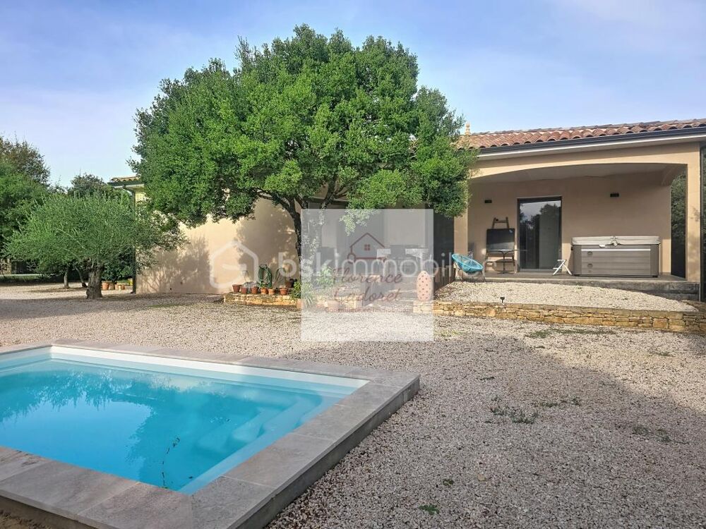 Vente Maison Méjannes-le-Clap – Maison contemporaine de 150 m² dans un environnement naturel d'exception Mejannes le clap