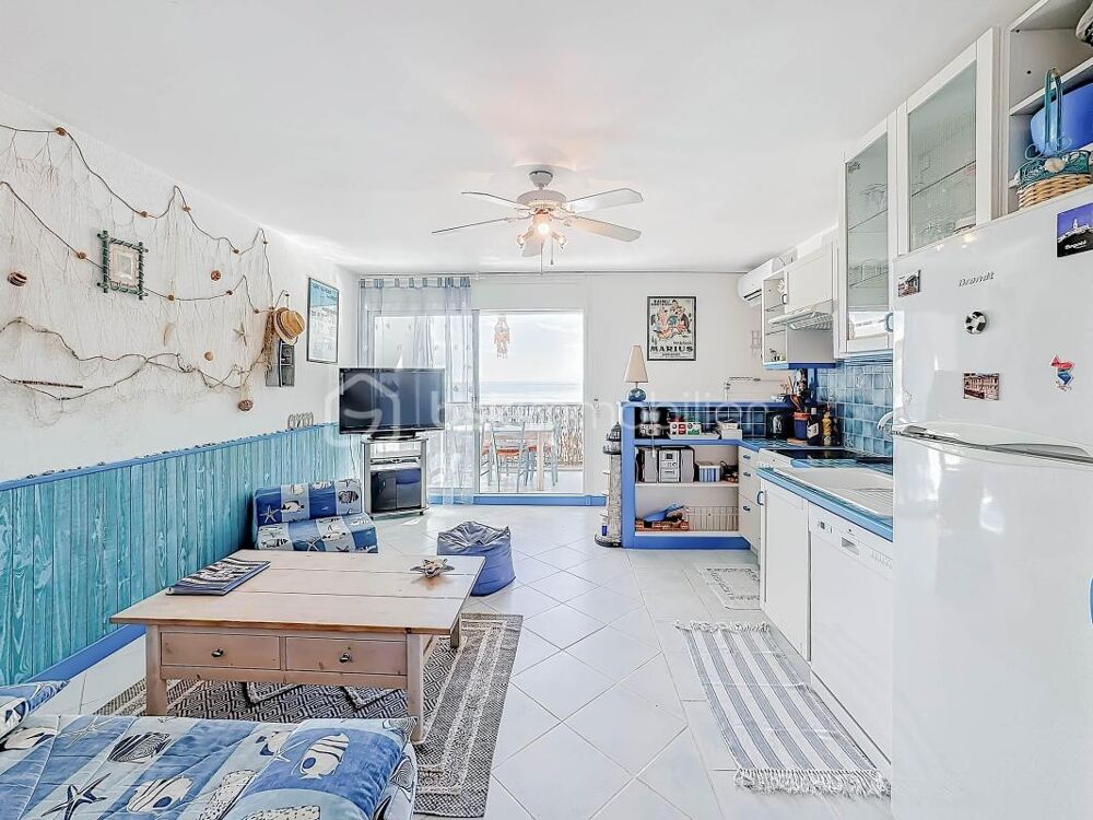 Vente Appartement EXCLUSIVITÉ *** Appartement T2 de 42m2 en 1ère ligne VUE MER à PALAVAS *** Palavas les flots