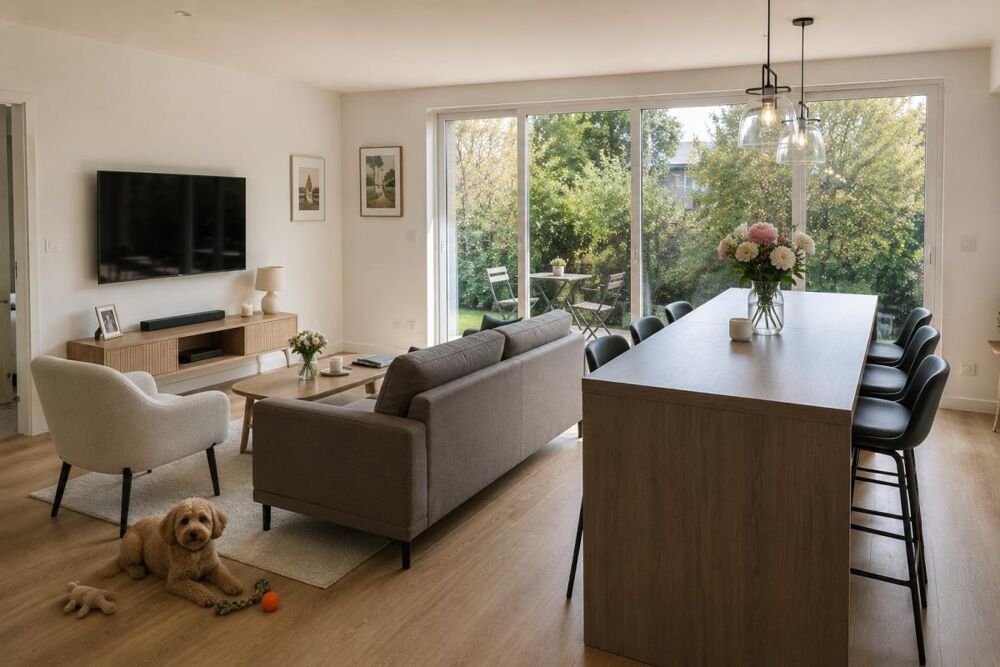 Vente Appartement **T3 en RDC avec terrasse et parking aux CHARTRONS Bordeaux