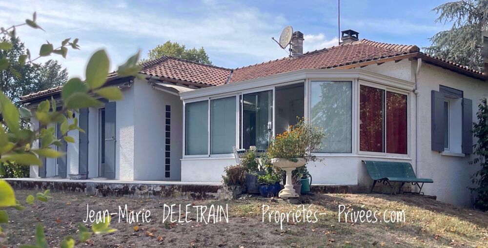Vente Maison À 5 min de Sainte-Foy, plain-pied sur sous-sol total, 3000 m² clos, DPE C Port sainte foy et ponchapt