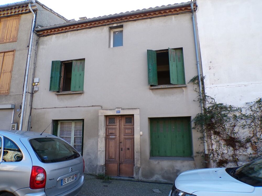 À Vendre : Maison de Ville à Rénover avec Grange et Jardin  Villasavary