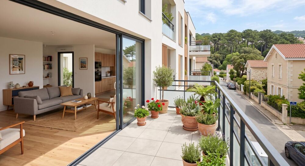 Vente Appartement A 2 PAS DE LA PLAGE ET COMMERCES ***GRAND T3 AVEC CLIMATISATION en étage avec BALCON SPACIEUX + PLACE PARKING sécurisée !!*** Saint georges de didonne