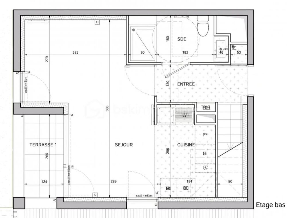 Appartement Duplex F3 2023 bord du canal 2 terrasses parking