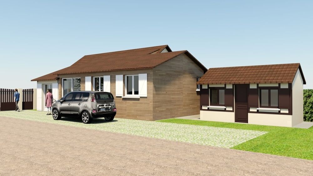 VERNON (27) Quartier Fieschi - Maisonnette à rénover - Terrain 456m² - garage
