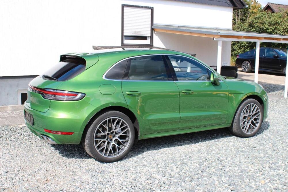 Macan Turbo – LED Jantes 21 Mamba Green Metallic 2e Main 2019 occasion 33000 Bordeaux