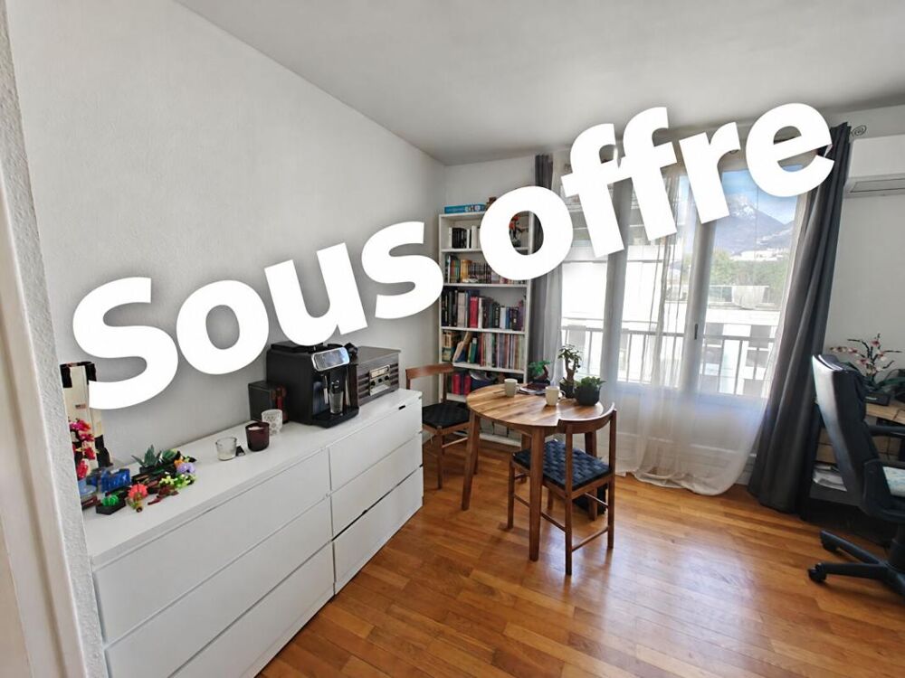 Vente Appartement À vendre à Grenoble , T1 avec vue Bastille, SECTEUR caserne de Bonne, déjà loué, idéal investisseur locatif avec Clim Grenoble