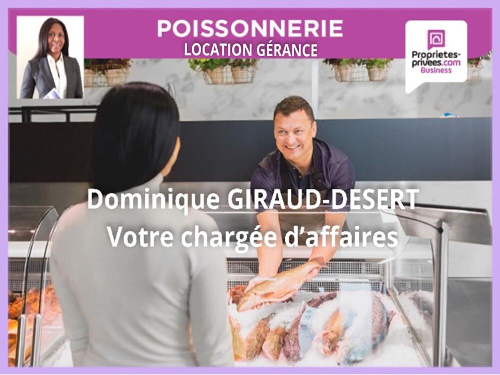   75016 PARIS - EXCLUSIVITÉ - LOCATION GÉRANCE POISSONNERIE AVEC TERRASSE 