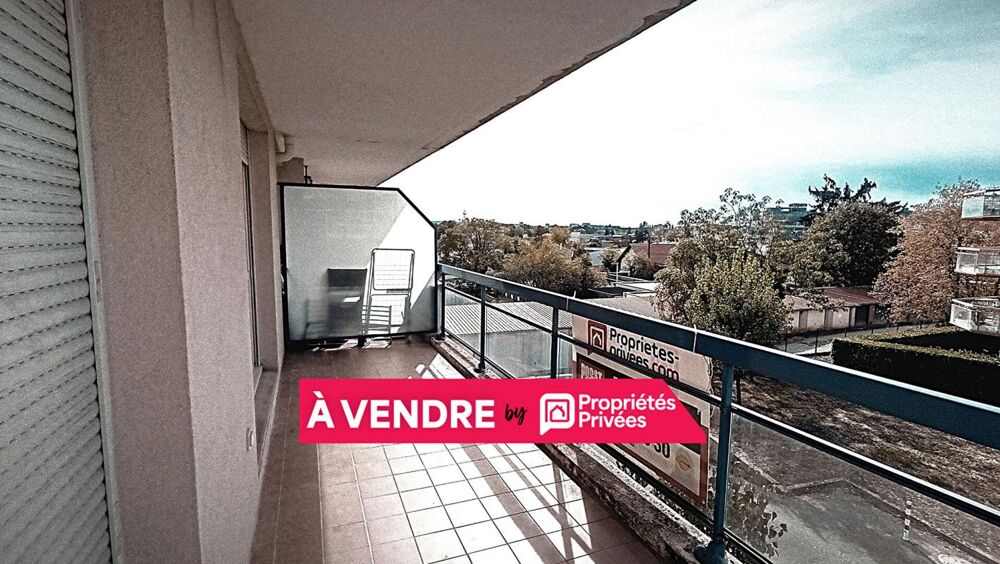 BESANCON Quartier Mallarmé - Appartement T 3 de 62 m2 environ, fonctionnel avec terrasse, cave et place stationnement couverte