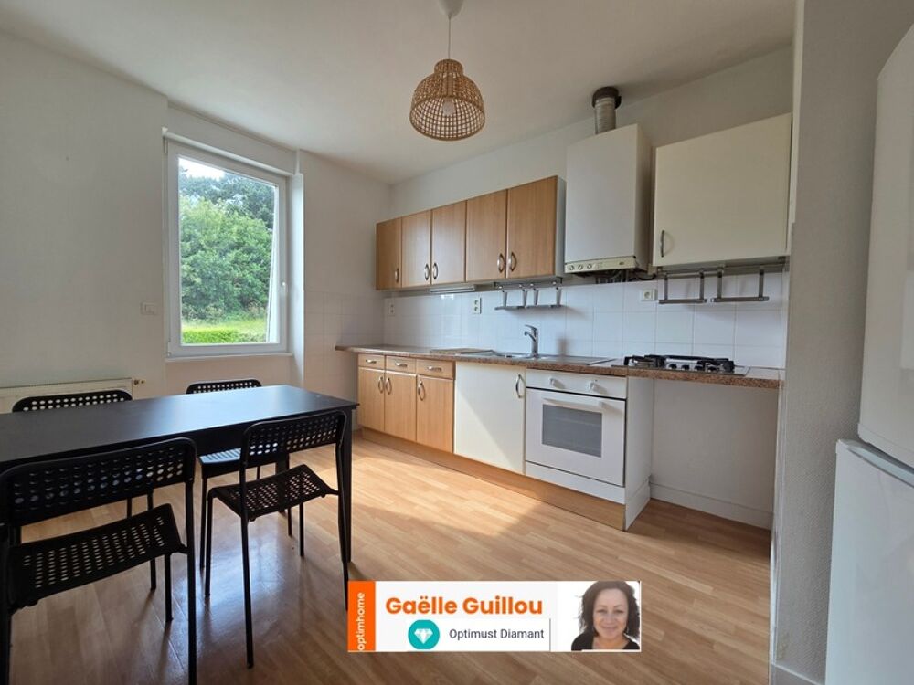 St pol de Léon - Appartement 4 pièces - 58m²- Vue mer - Place de parking + cave