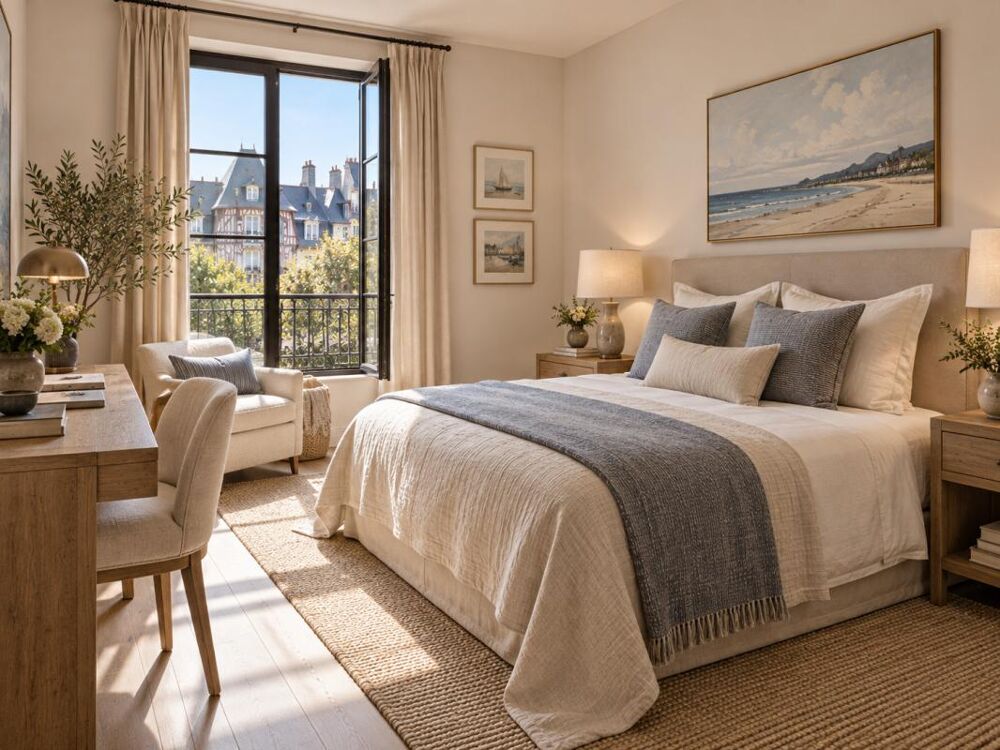 Vente Appartement DEAUVILLE HYPERCENTRE – T3 DE 103 M² AVEC EXTÉRIEURS Deauville