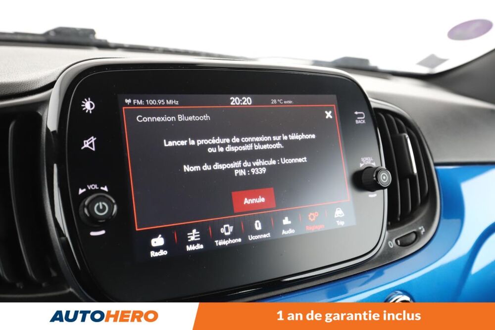 500 1.0 Hybrid BSG Sport 70 ch 2021 occasion 92130 Issy-les-Moulineaux
