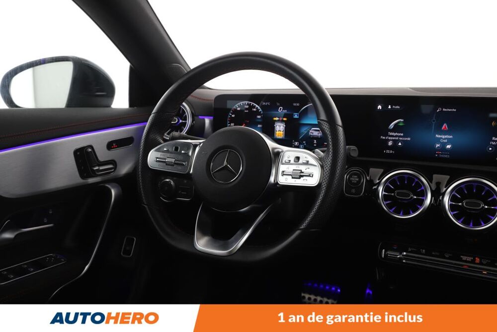 Classe CLA 200 d AMG Line 8G-DCT 150 ch 2021 occasion 92130 Issy-les-Moulineaux