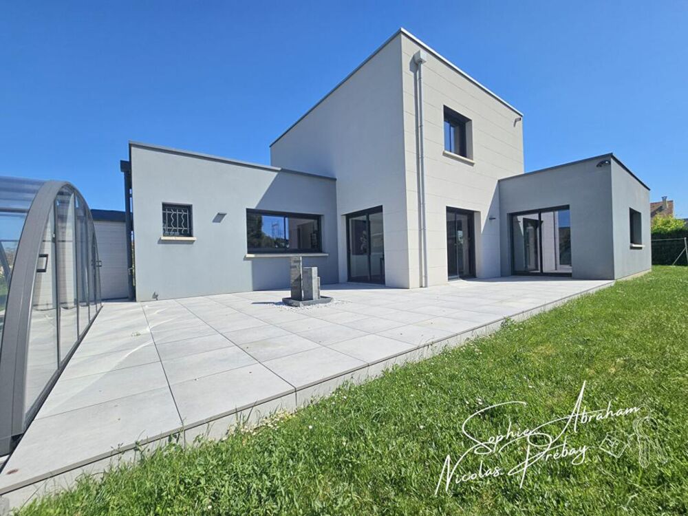 Vente Maison Maison contemporaine BBC , 3 chambres, garage de 48 m², jardin avec piscine Angerville