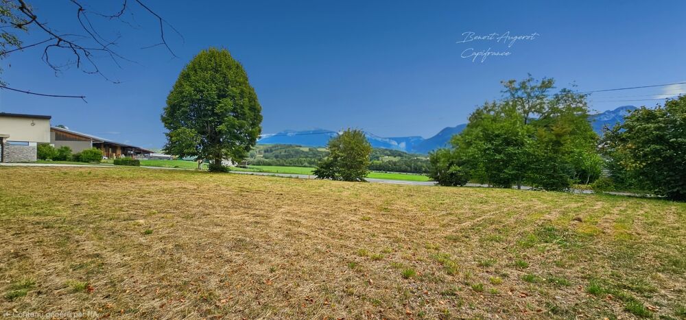 Vente Terrain GROISY – TERRAIN A BATIR DE 1 054 M² AVEC MAGNIFIQUE VUE Groisy