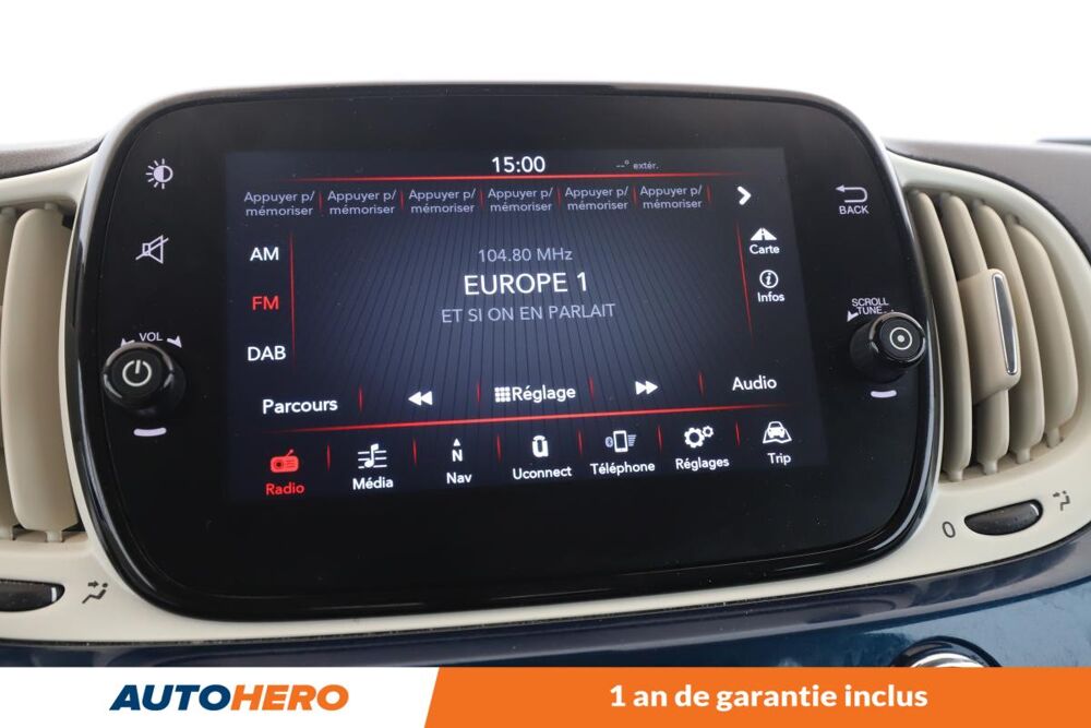 500 C C 1.0 Hybrid BSG 70 ch 2024 occasion 92130 Issy-les-Moulineaux