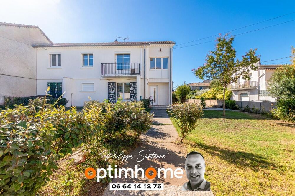 MARGUERITTES  Maison à fort potentiel développant 170 m² sur 688 m² de terrain avec forage