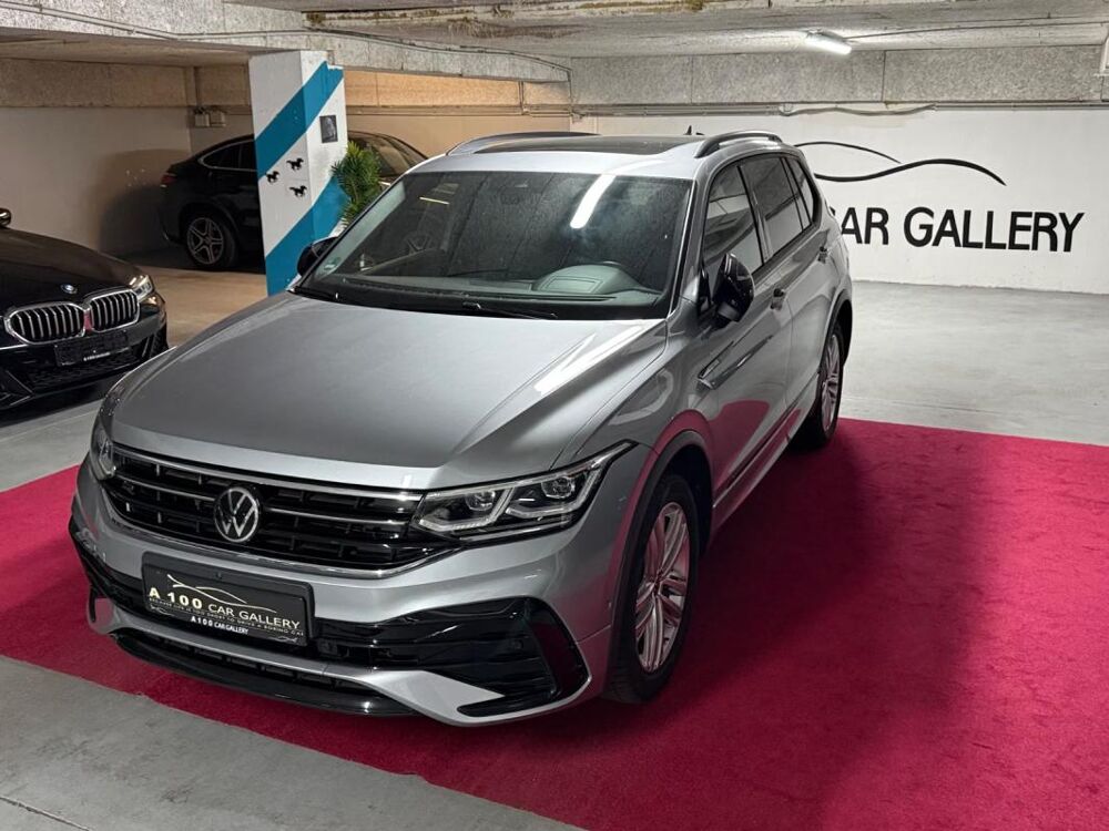 Tiguan Allspace R-Line 4Motion – Vollausstattung 2022 occasion 33000 Bordeaux