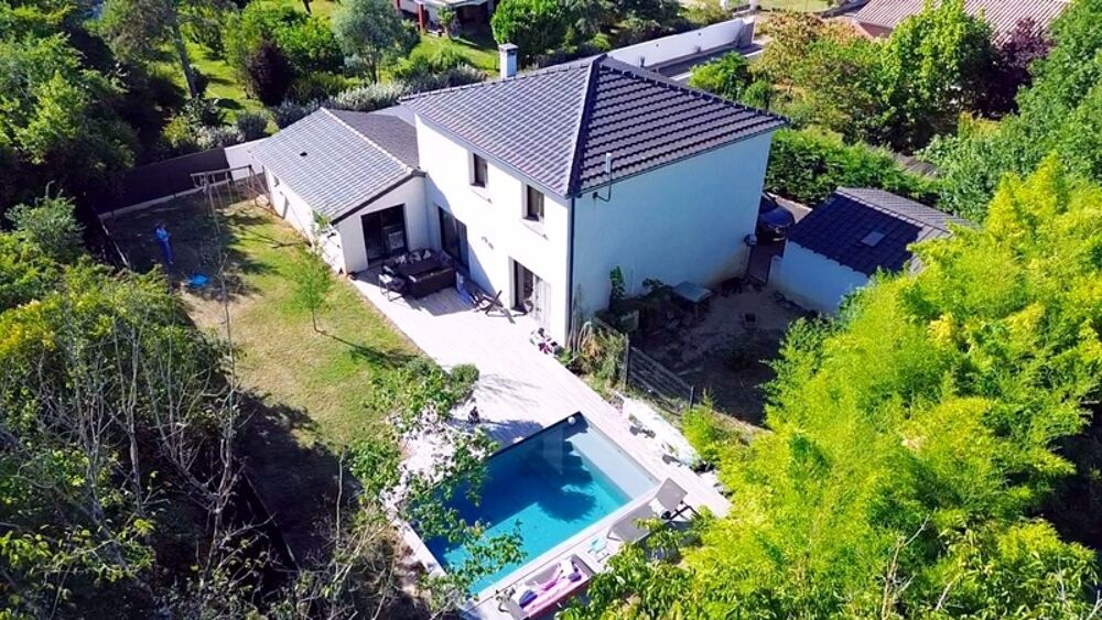 À seulement 10 min de Fronton et de Bressols - Maison Contemporaine de 153 m² - 4 chambres + bureau (5e chambre) - Piscine et te