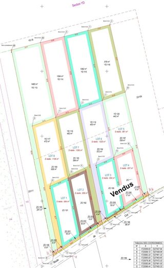  Terrain � vendre 674 m�