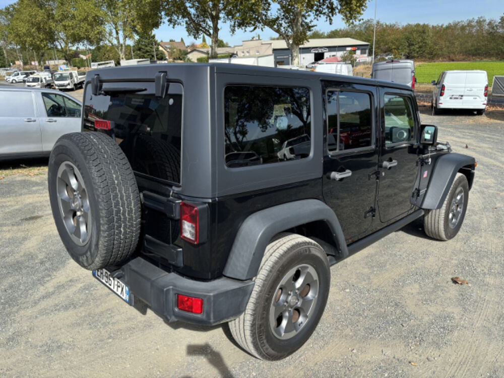 Wrangler 2.8 CRD 200 - 4x4 Unlimited BVA Rubicon 1er main 2017 occasion 69830 Saint Georges De Reneins