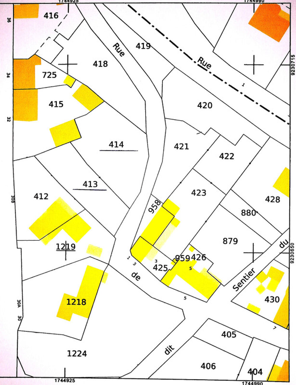 Vente Terrain Terrain constructible à vendre  ORSINVAL (59), 414 m² Orsinval