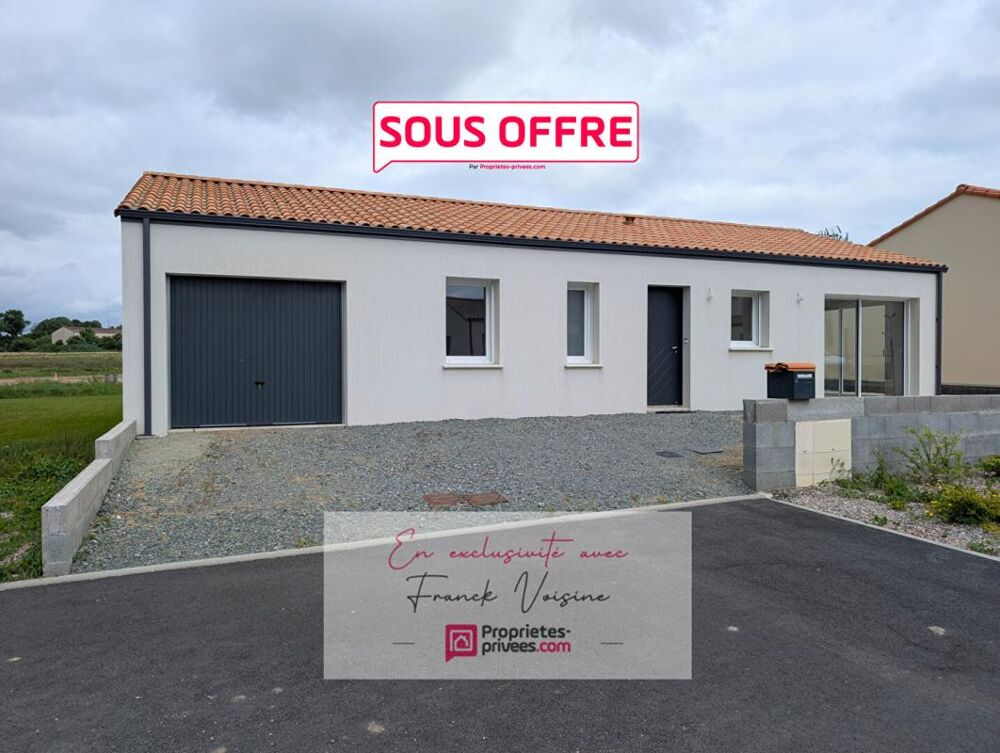 A VENDRE en Exclusivité à Saint Mars la Réorthe, Maison de 88 m2 env avec 3 chambres sur une parcelle de 314 m2 env