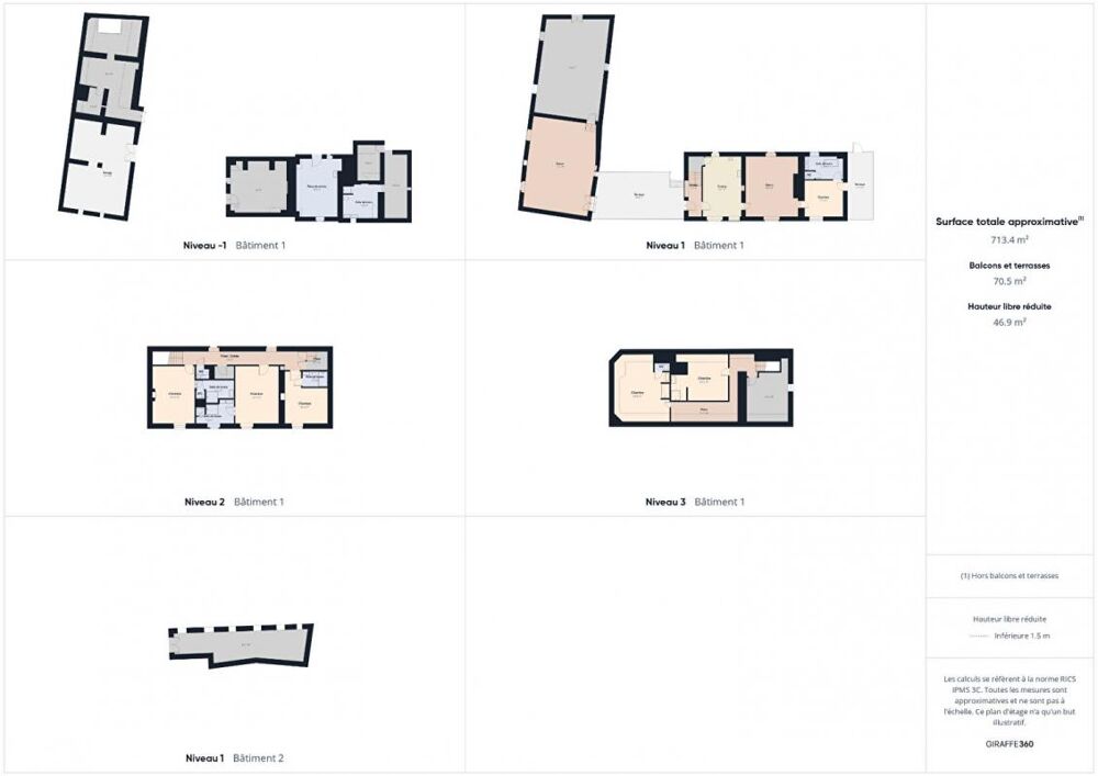  vendre  Proprit/chteau Chassiers (07110)