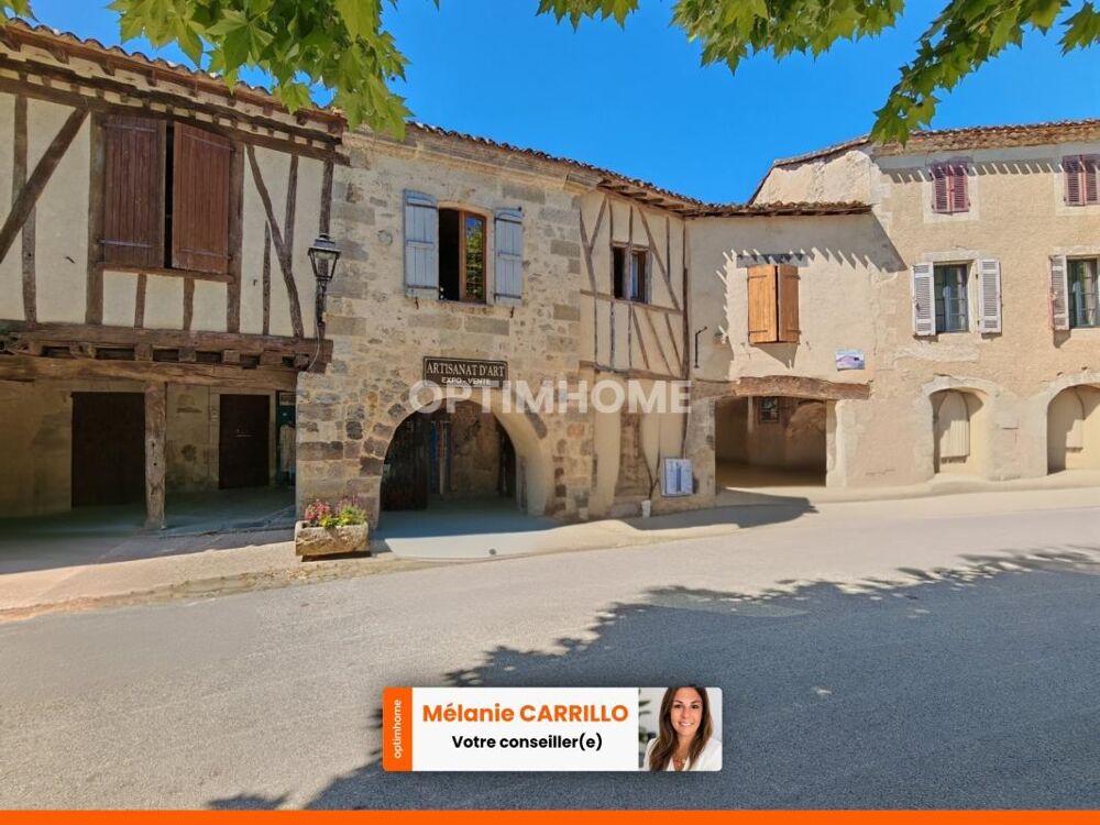 Vente Immeuble INVESTISSEMENT LOCATIF RARE – Immeuble de rapport au cœur de FOURCÈS, l'un des Plus Beaux Villages de France Fources