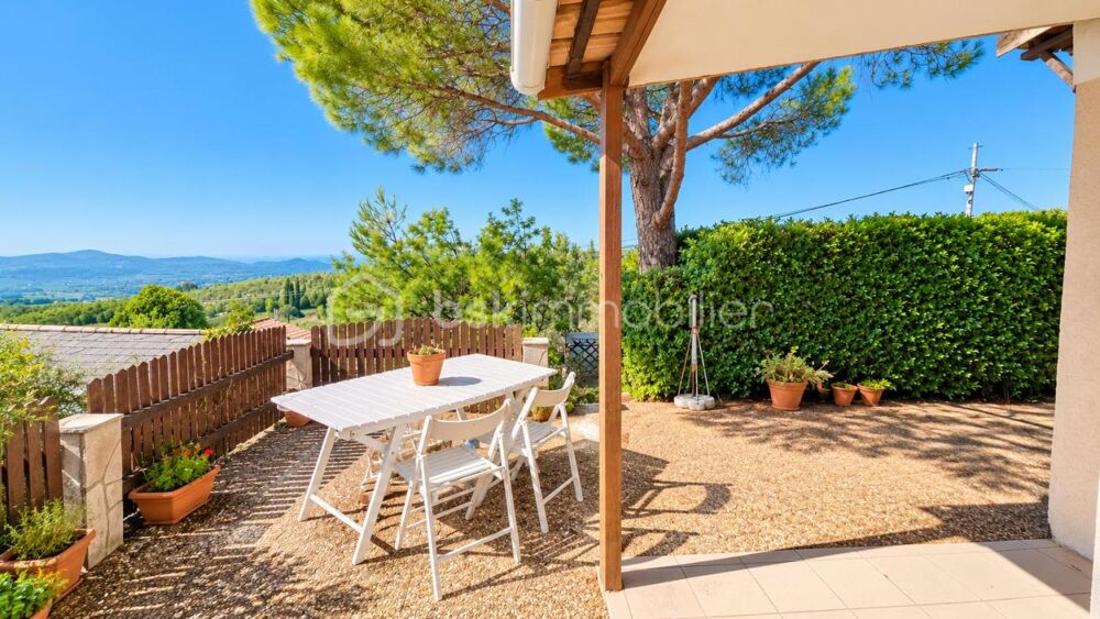 Vente Maison LE CASTELLET – MAISON INDIVIDUELLE AVEC JARDIN PRIVATIF ET VUE DÉGAGÉE JUSQU'À LA MER Le castellet