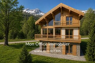 Vente Maison Référence : 7305-MBE - Chalet Haut de Gamme - 6 chambres - 220m² Le monetier les bains