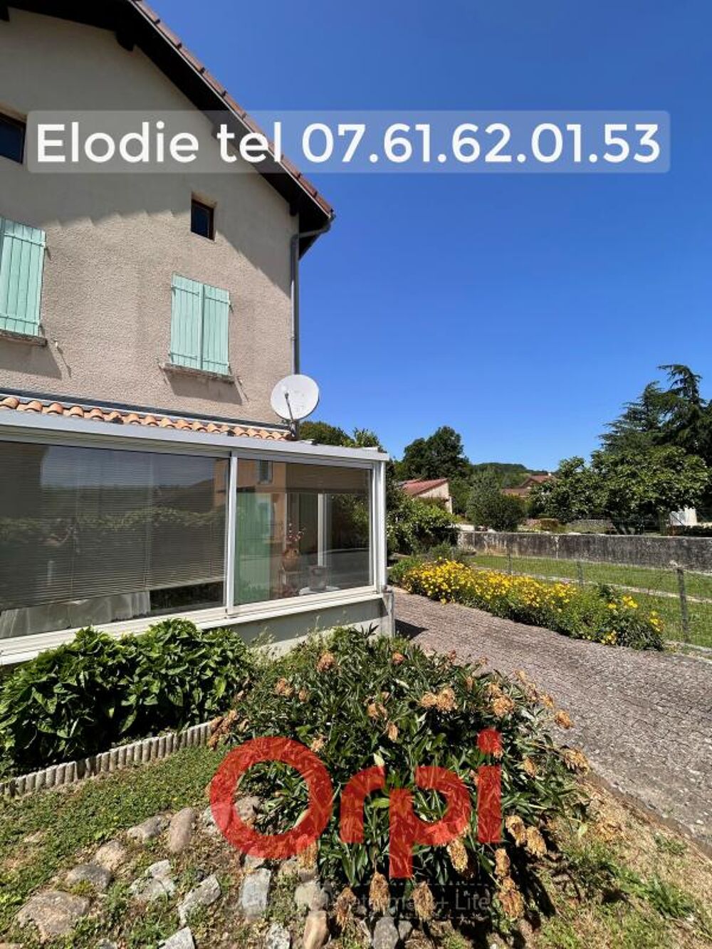 Maison avec terrain constructible