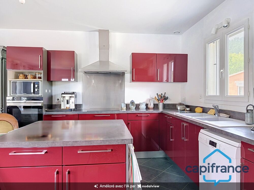 Vente Maison Maison plain-pied à vendre à Anduze – 3 chambres, piscine automatisée, garage, terrasse couverte, terrain 833 m² Anduze